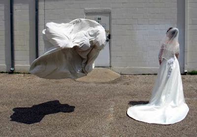 Flying bed sheet