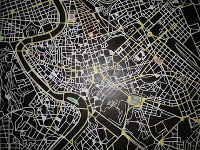 11 Creative and Cool Hand Cut Paper Maps (11) 11
