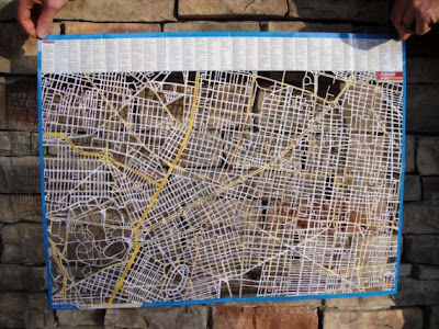 11 Creative and Cool Hand Cut Paper Maps (11) 9