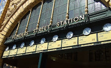 The clocks at Flinders Street Station