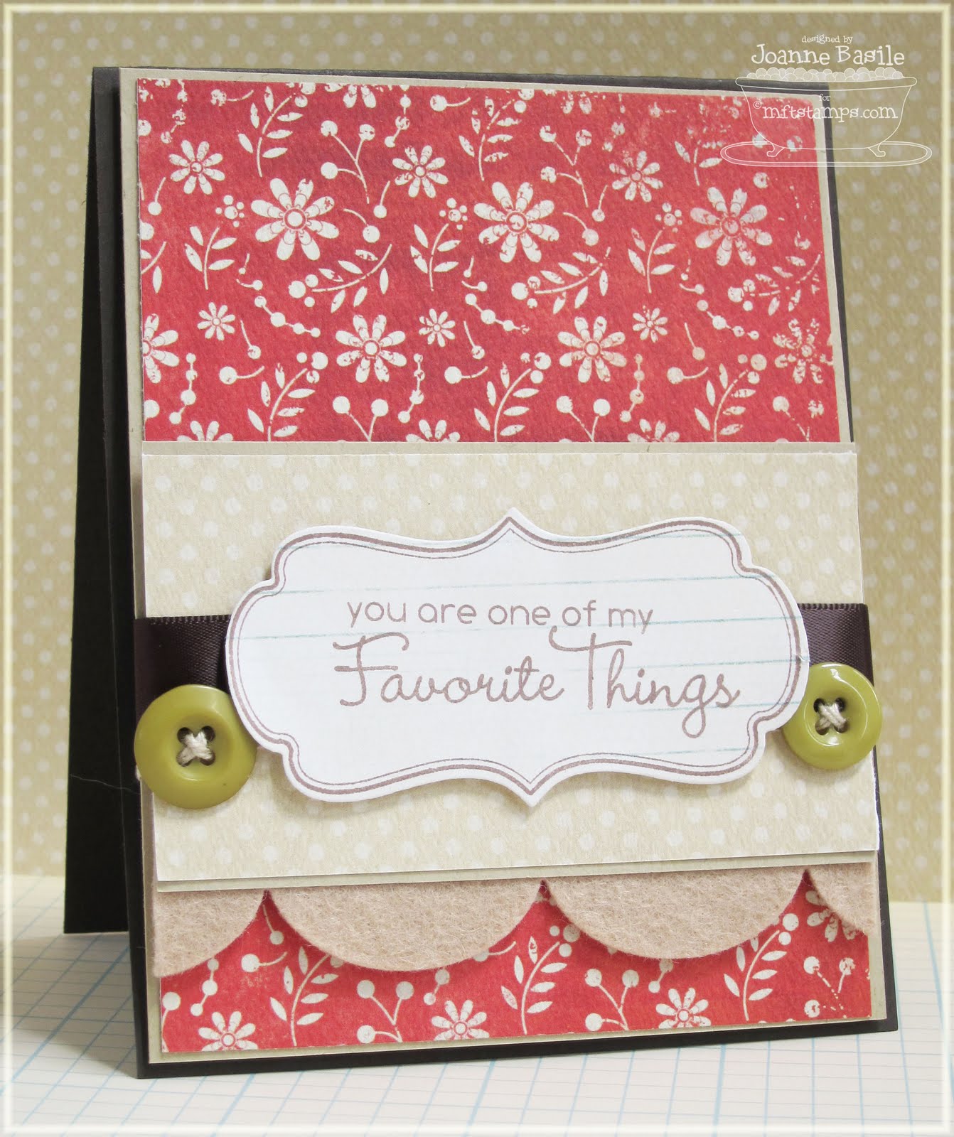 ...just a little something.... Framed Greetings in Threes!