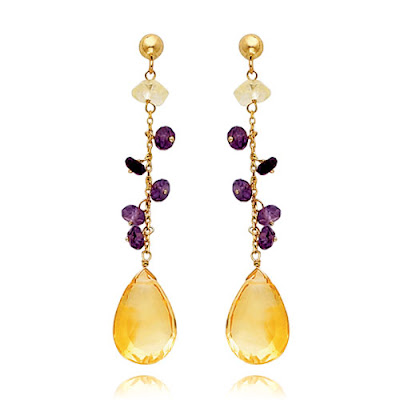 Amethyst Dangle Earrings