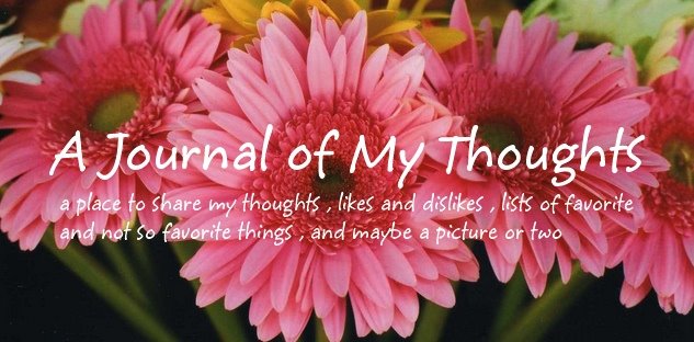 A Journal of My Thoughts