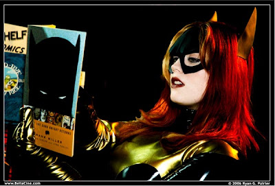She certainly looks empowered and not certainly not sexified at all... Everyone Reads Frank Miller