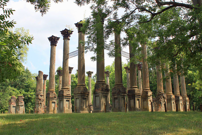 Windsor Ruins near Port Gibson, Mississippi