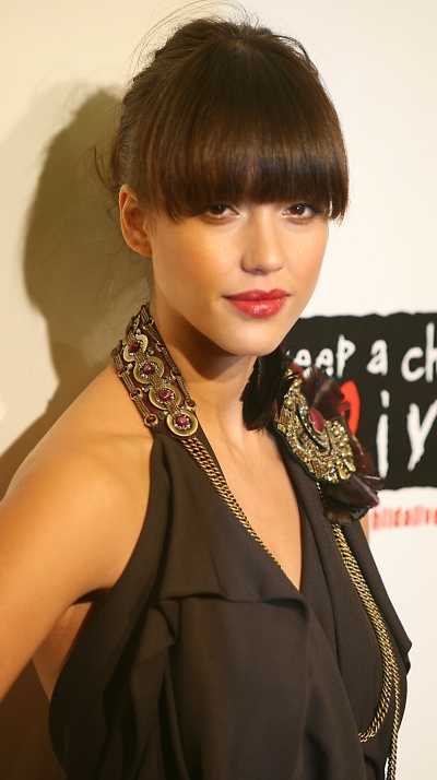 jessica alba short hairstyles. Jessica Alba#39;s short blonde