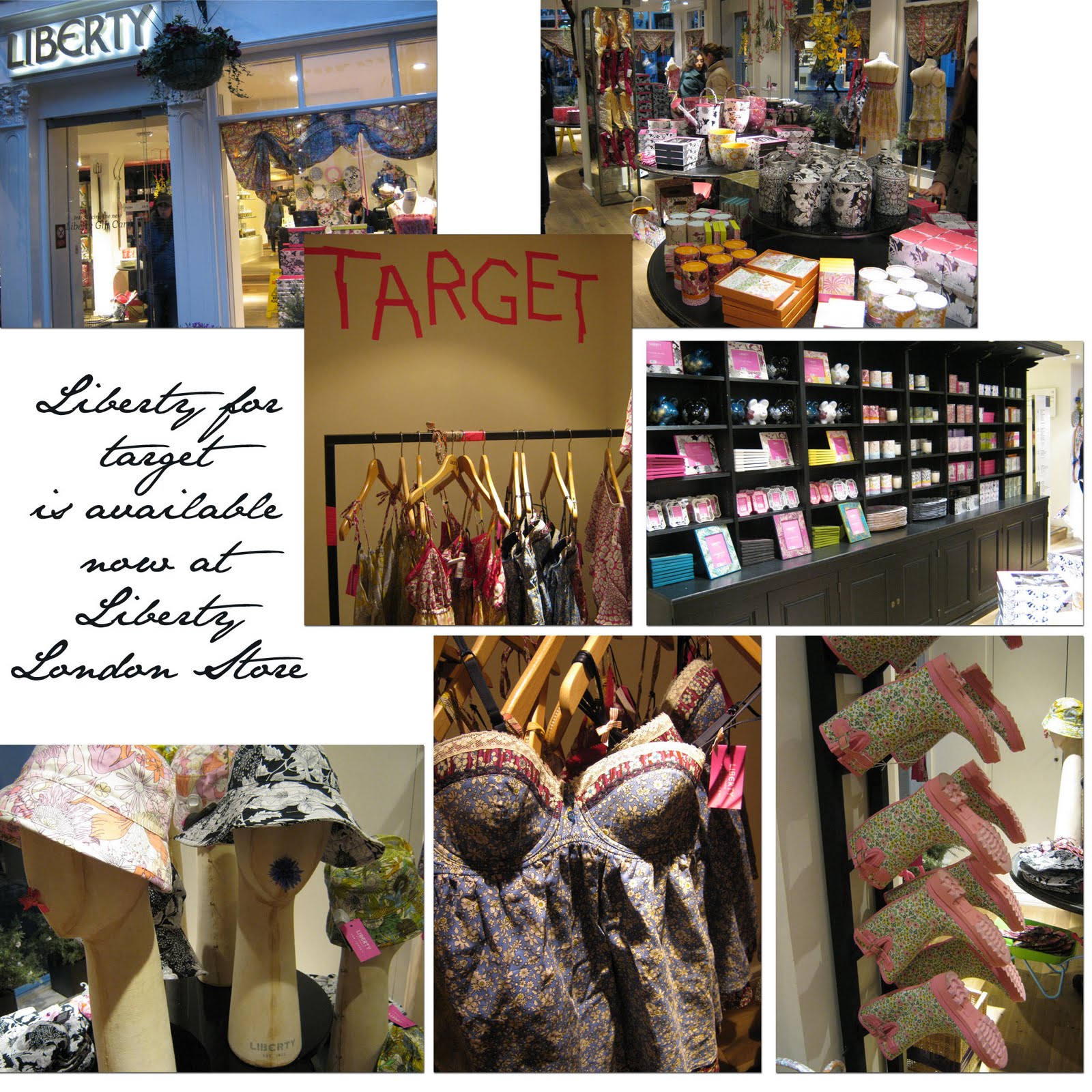 Liberty for Target now available at Liberty London store