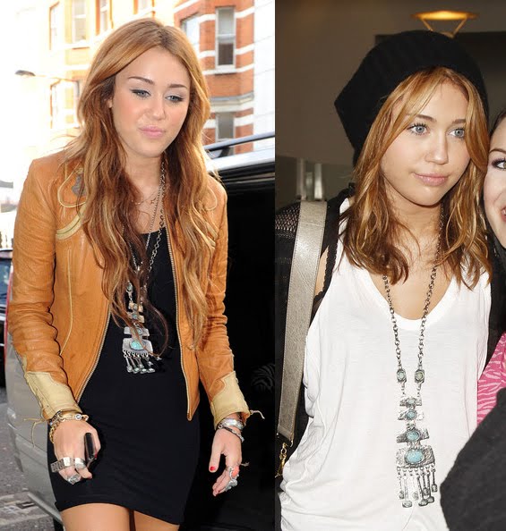 Miley Cyrus Hair Extensions 2010