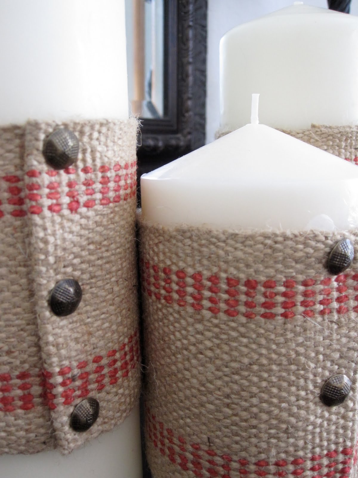 LoveLee Homemaker Burlap Ribbon A Craft Project