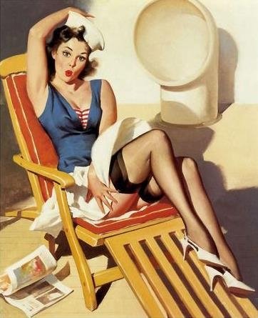 vintage pin up illustrations vintage pin up illustrations