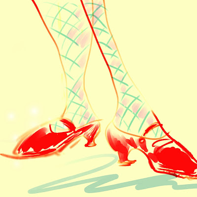 Dancing Shoes Cartoon