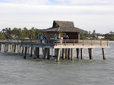 Friends and family on The Naples Pier