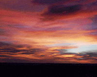White Mesa Sunset