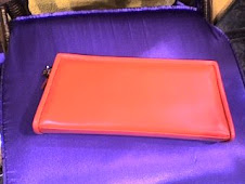 Bolso naranja de piel Tiffany precio anterior 90€ precio de ahora 42€