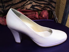 zapato de novia Tiffany pvp 42€ con plataforma exterior un 37 de largo y un 38 de ancho