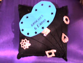 Broches 6€ formas corazon ,circulatr,rectangulas ,estrellla