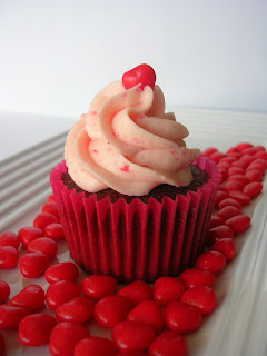 Red Hot Velvet Cupcakes