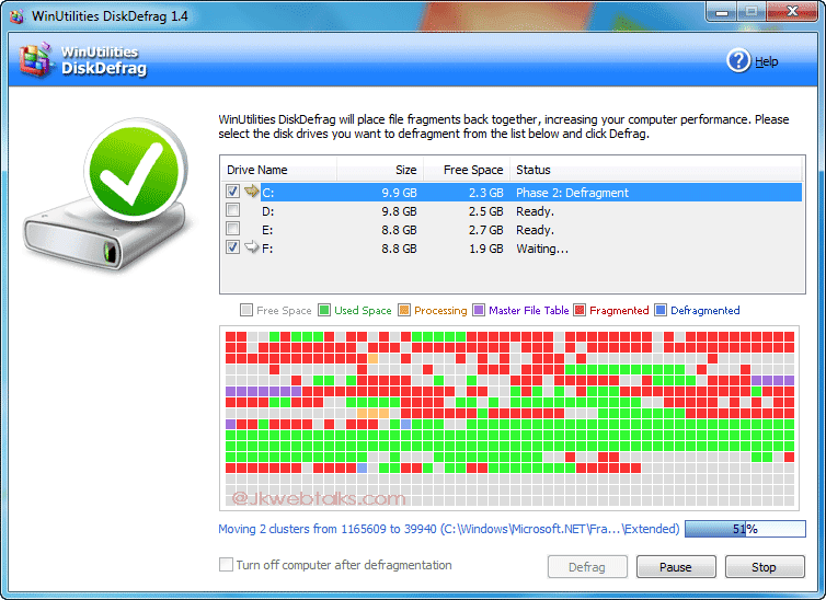 Windows 98 Defrag Program