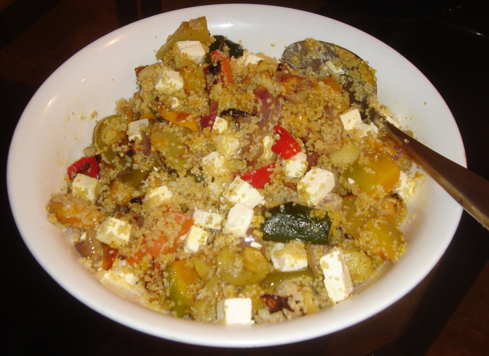 Craving Fresh What to eat Wednesdays Roasted vegetable and couscous