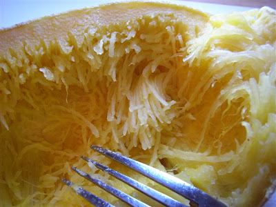 spaghetti squash interior