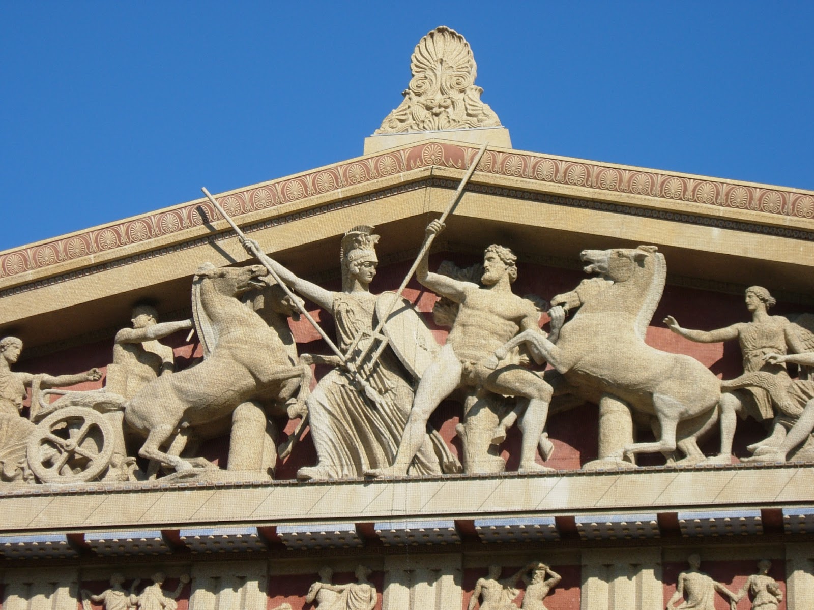 Athena In Battle