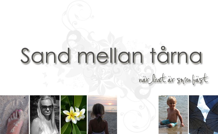 Sand mellan tårna