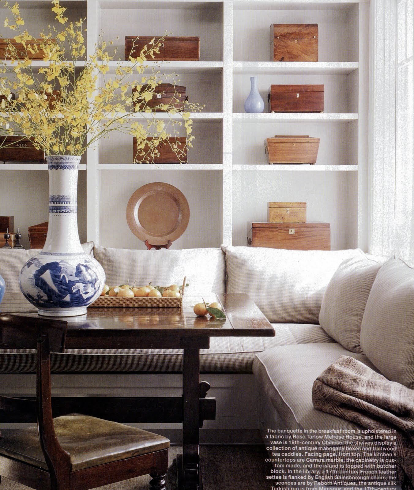 AESTHETICALLY THINKING BEAUTIFUL BANQUETTES