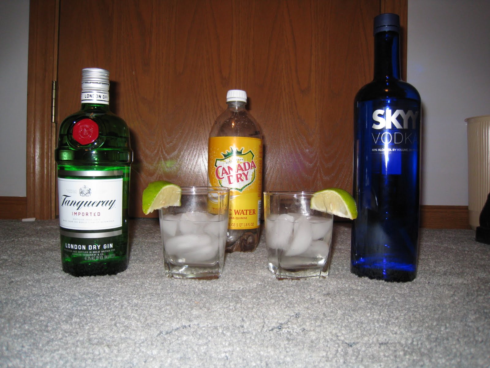 The Young Bartender Gin and Tonic Vs. Vodka and Tonic