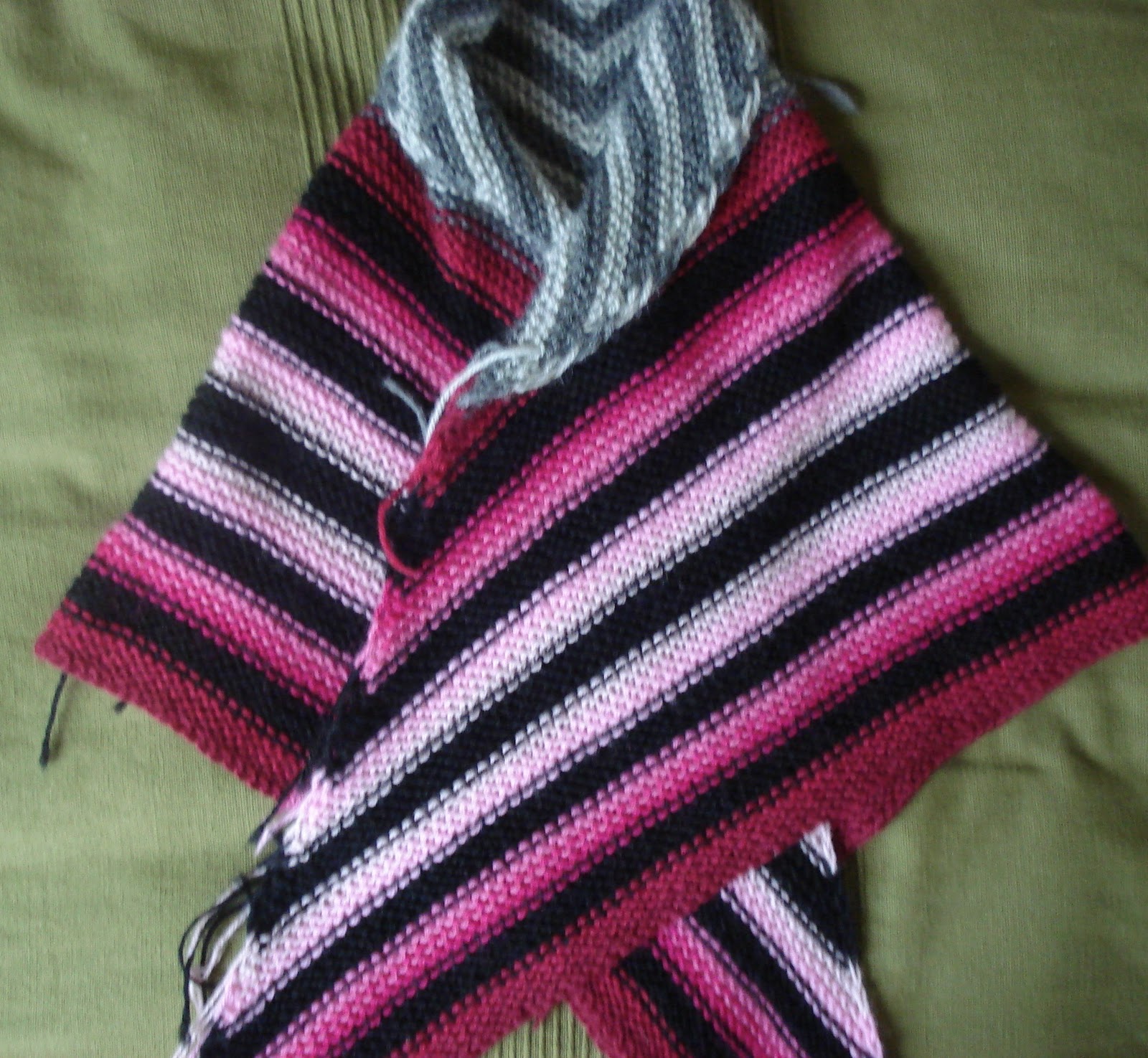 Knit forwards {understand backwards}: it is talking to me