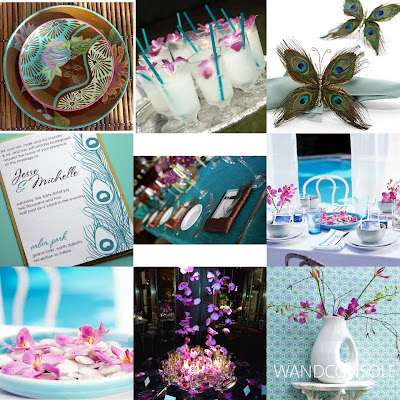 Wedding Ideas on Purple And Turquoise Wedding Themes