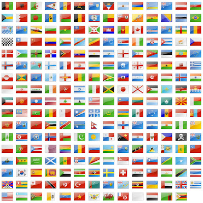 Aquí tenéis varias imágenes de banderas del mundo: