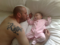 Snoozing with Daddy