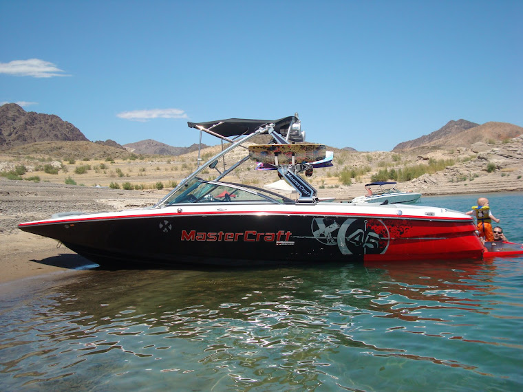 This is our new boat!! We are the hottest looking boat on Lake Mead!