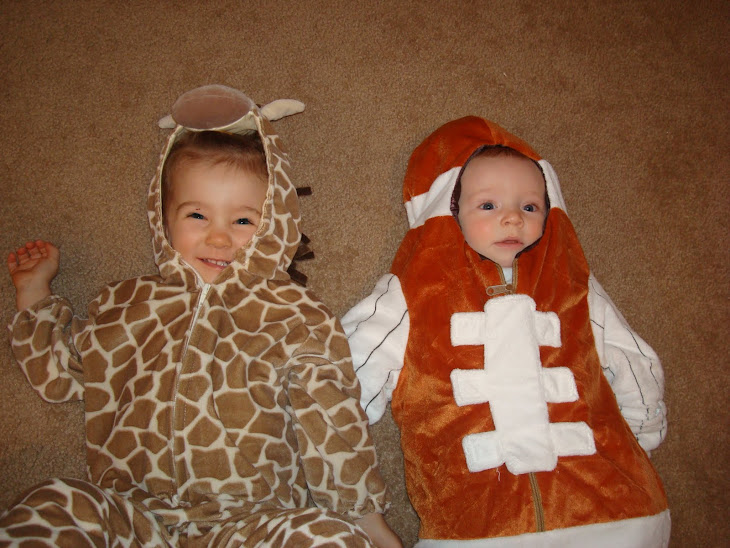 Halloween 2010 -The Giraffe and The Football