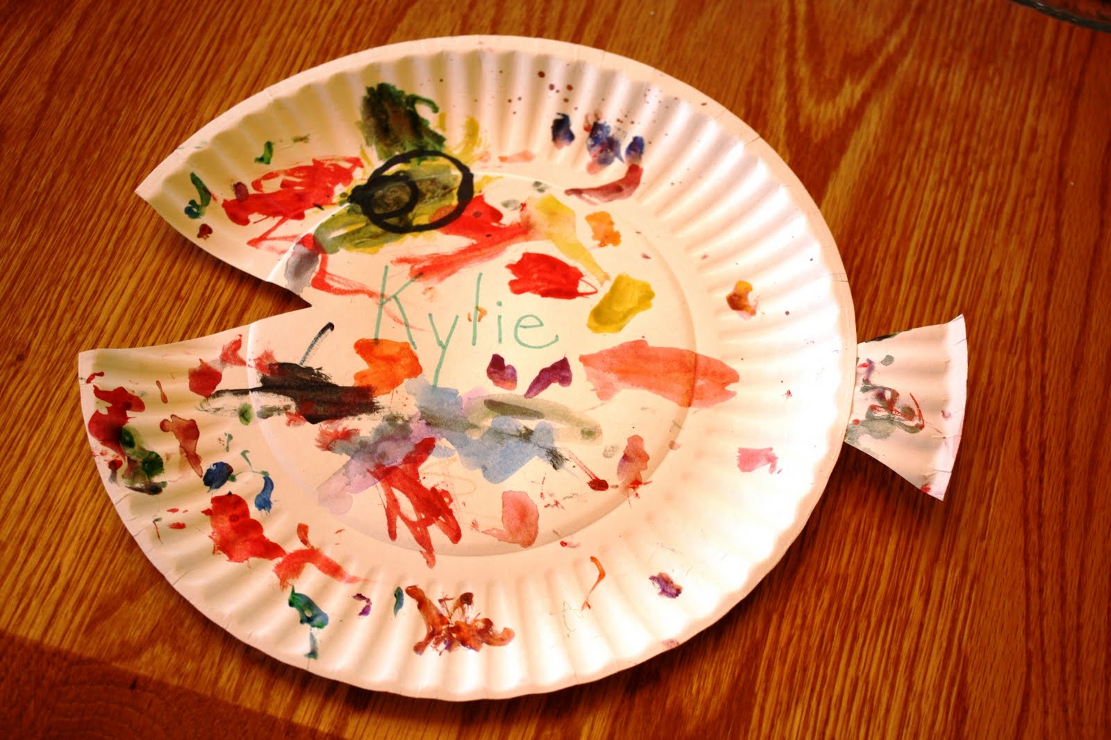 Read to me Crafts Fish Paper Plate Craft