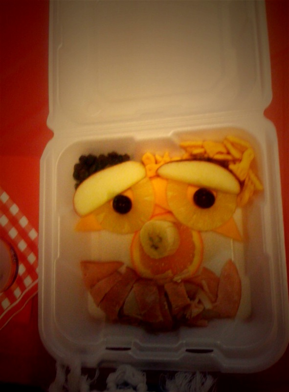 [lunch+face]