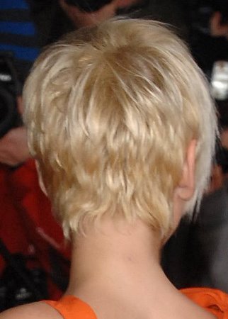 short hairstyles back of head