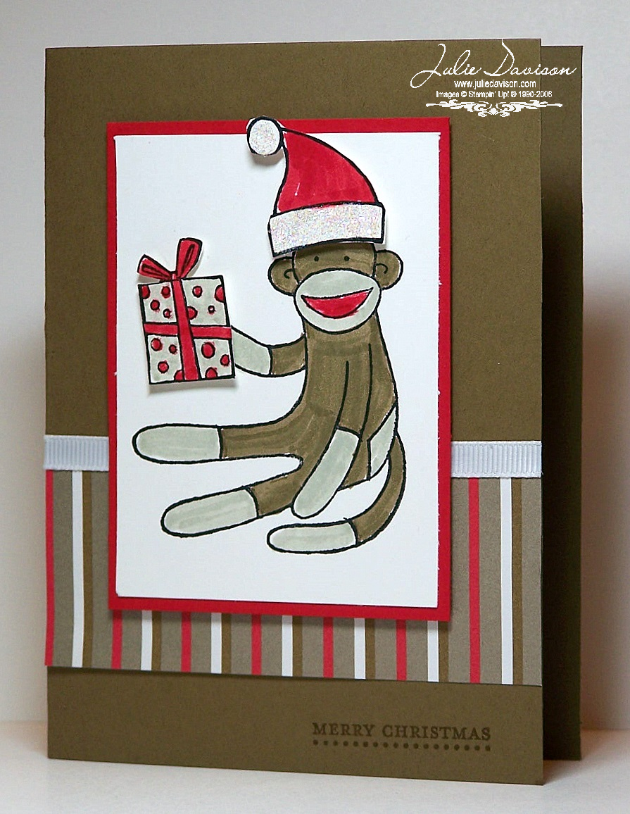 sock monkey stockings christmas