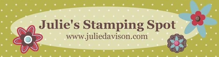 Julie's Stamping Spot -- Stampin' Up! Project Ideas Posted Daily