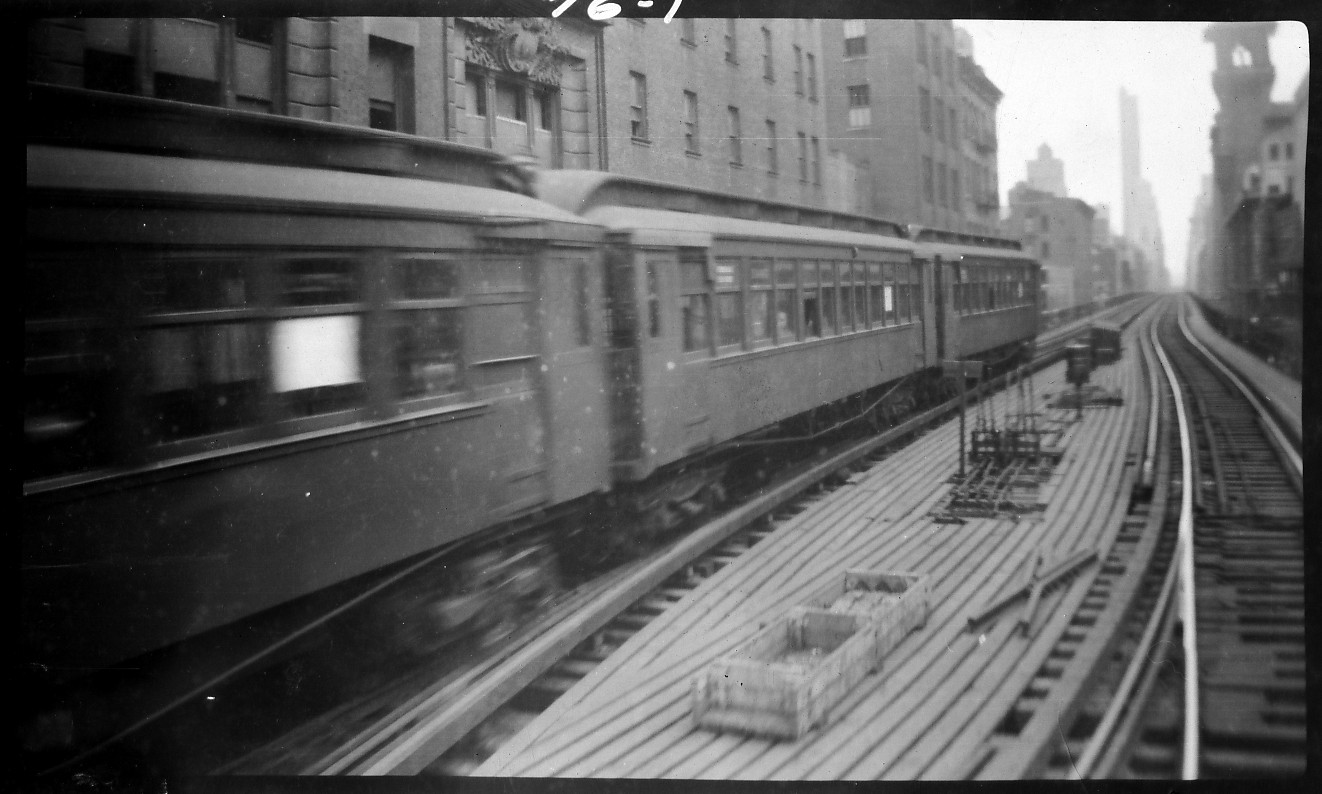 War of Yesterday Riding the El 1 Sixth Avenue