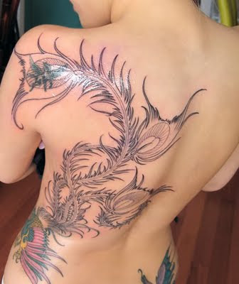 beautiful Tattoo Phoenix-tattoo+full+body+girl