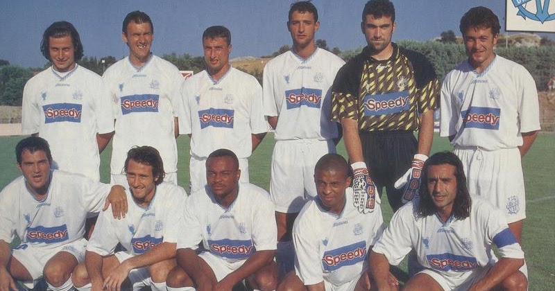 FOOTBALL RETRO Olympique de Marseille 199596