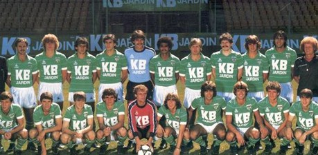 jacques francois soccer football retro as saint etienne 1981 1982 jacques francois soccer football retro as saint etienne 1981 1982