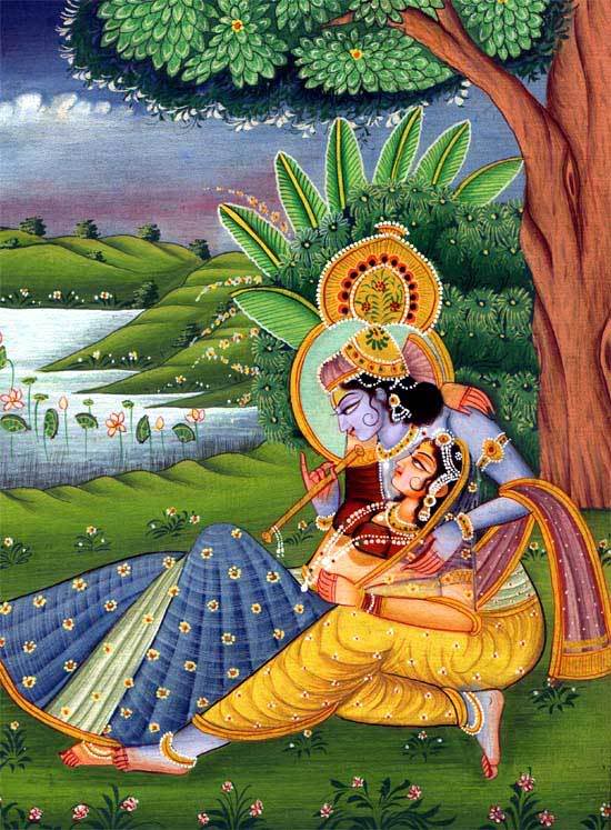 image of radha krishna making love