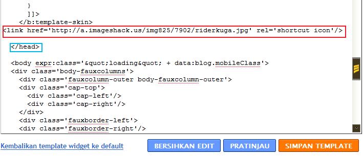 Membuat Link Favicon | membuat favicon Membuat Link Favicon | membuat favicon