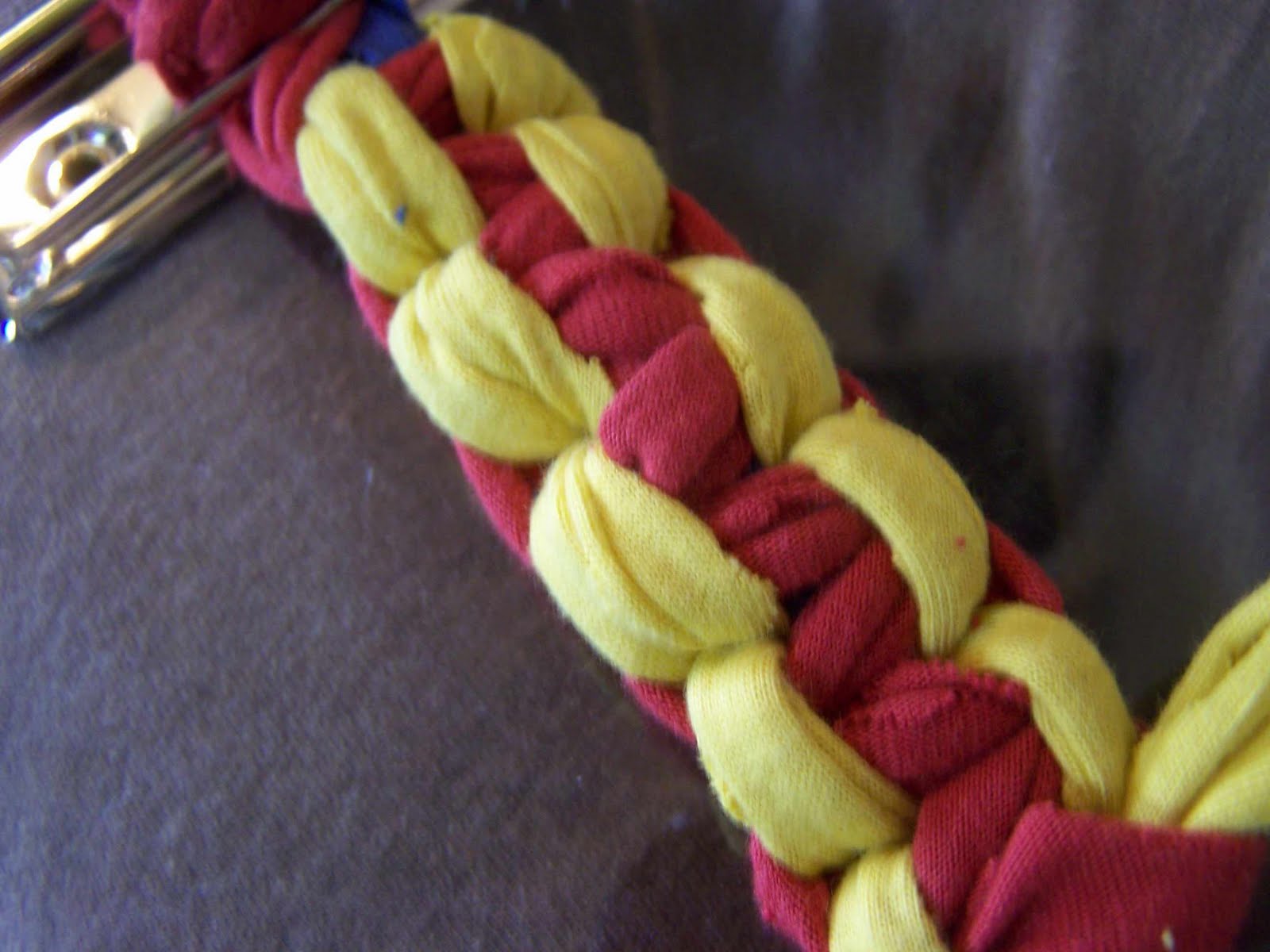 Made by Me. Shared with you. Chunky Braided Bracelet Tutorial