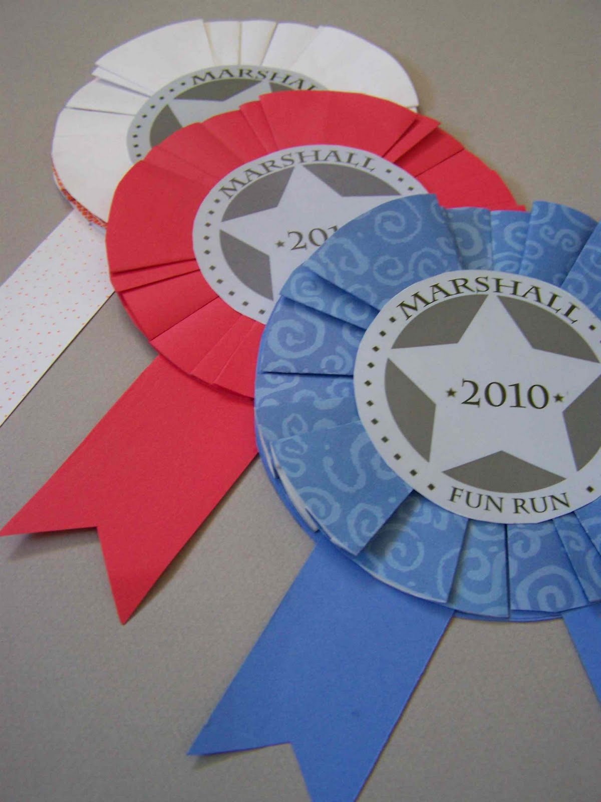 Made by Me. Shared with you. How to Make Paper Award Ribbons