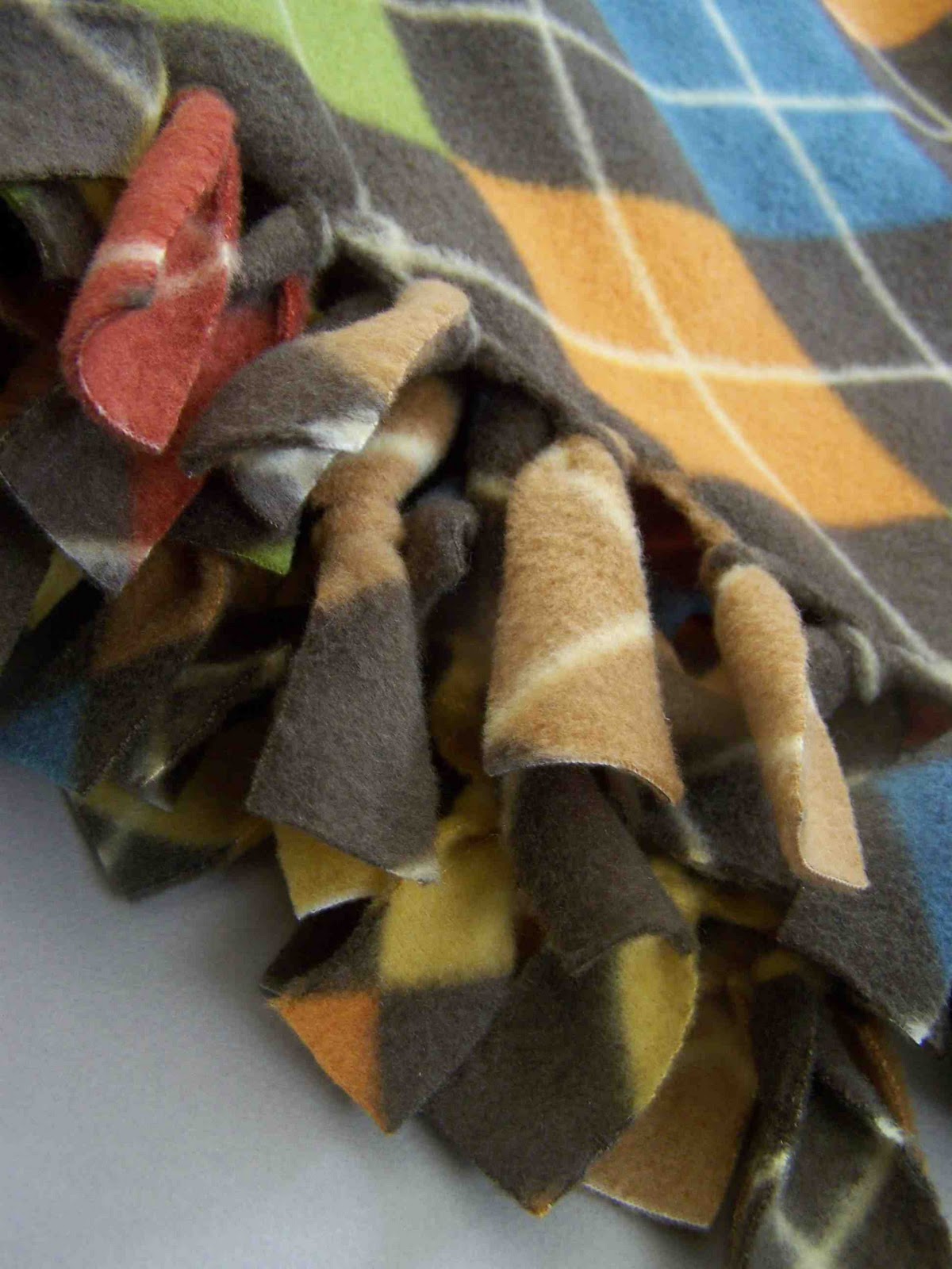 Made by Me. Shared with you. Quick and Easy Personalized No Sew Fleece