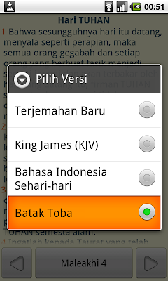 Alkitab dan Bibel Batak Toba untuk Android Alkitab dan Bibel Batak Toba untuk Android