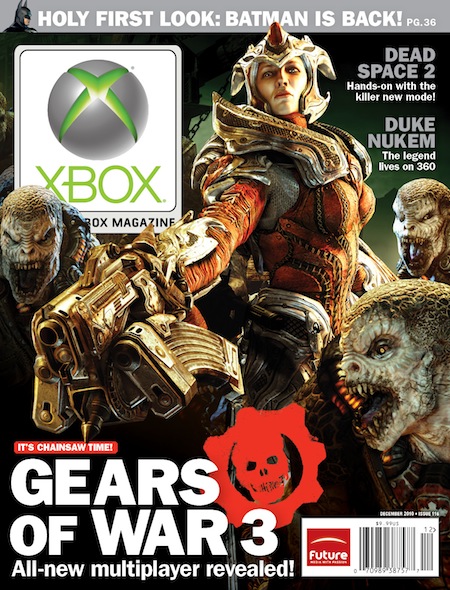 Official Xbox Magazine December 2010 Gears of War 3 (2010)